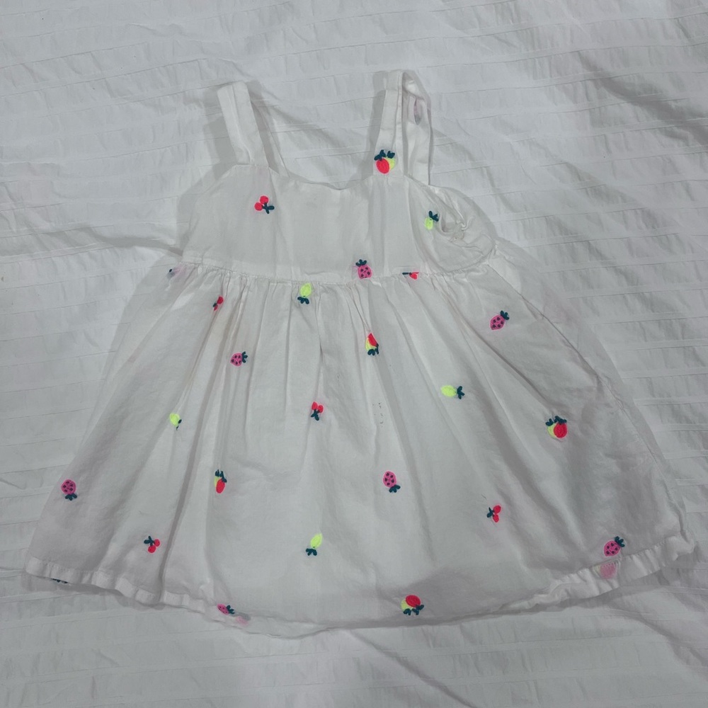 Baby Gap Flower White Dress